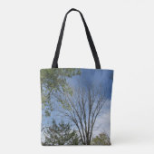 Sac fourre-tout double face Forêt Arbres (Dos)