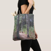 Sac fourre-tout double face Forêt Arbres (De près)