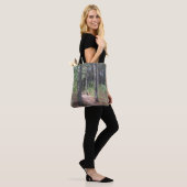 Sac fourre-tout double face Forêt Arbres (Sur le modèle)