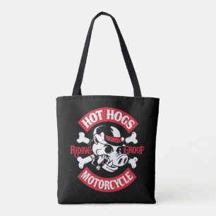 Sac fourre-tout double face noir classique chaud
