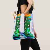 Sac fourre-tout double face Rainboots (De près)