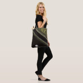 Sac fourre-tout double face Saturn et Tethys (Sur le modèle)
