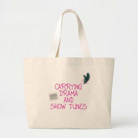 Sac fourre-tout Drame et Show Tunes (Devant)