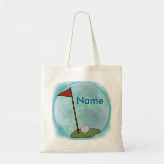 Sac fourre-tout Drapeau de Golf (Devant)