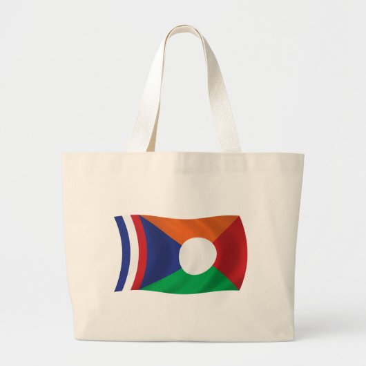 Sac fourre-tout drapeau de la Réunion (Devant)