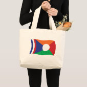 Sac fourre-tout drapeau de la Réunion (Devant (produit))