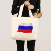 Sac fourre-tout drapeau de la Russie (Devant (produit))