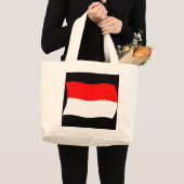 Sac fourre-tout Drapeau de Monaco (Devant (produit))