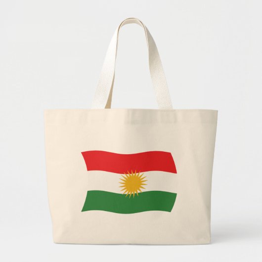 Sac fourre-tout drapeau du Kurdistan (Devant)