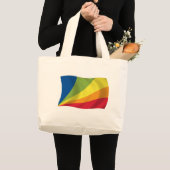 Sac fourre-tout Drapeau Lingua Franca Nova (Devant (produit))