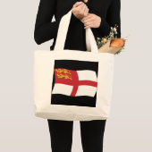 Sac fourre-tout drapeau Sark (Devant (produit))
