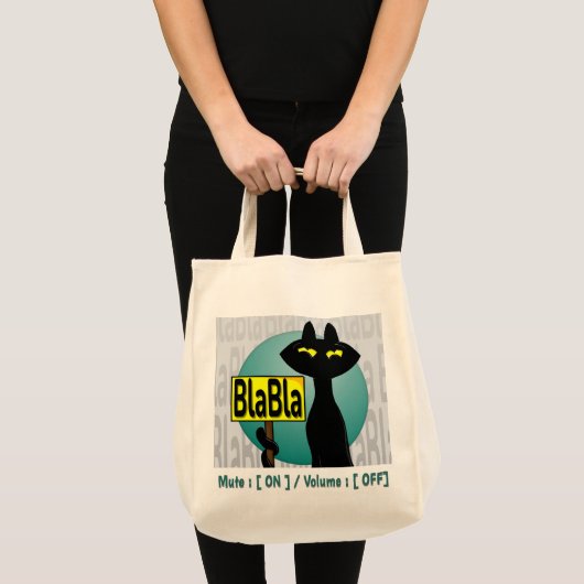 Sac fourre-tout drôle Bad Boogie - BlaBla (Devant (produit))