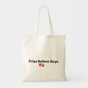 Sac fourre-tout drôle de nourriture 'Frites avant