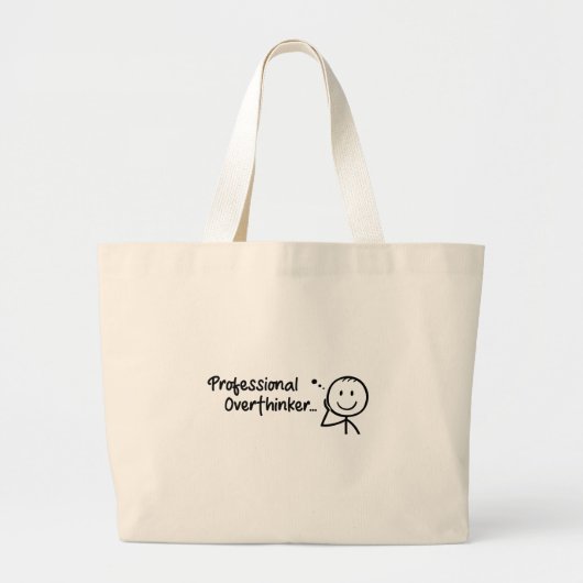 Sac fourre-tout drôle de surpenseur professionnel (Devant)