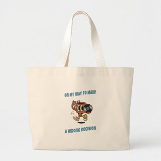 Sac fourre-tout drôle quotidien – Toile esthétique
