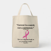 Sac fourre-tout du cancer (Dos)