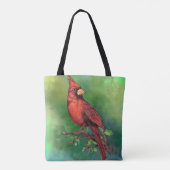 Sac fourre-tout du Cardinal rouge du Nord (Dos)