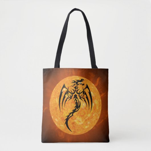 sac fourre-tout du dragon de feu (Devant)