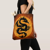sac fourre-tout du dragon de feu (De près)