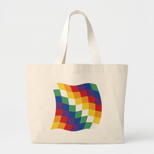 Sac fourre-tout du drapeau aymara (Devant)