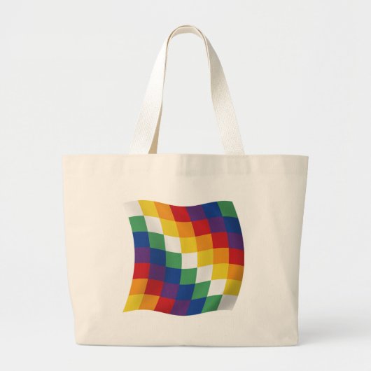 Sac fourre-tout du drapeau aymara (Devant)