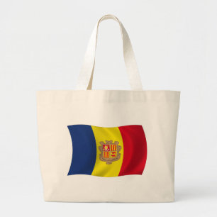 Sac fourre-tout du drapeau d'Andorre