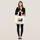 Sac fourre-tout du drapeau de Bonaire (Devant (modèle))