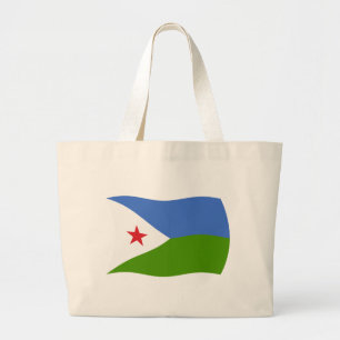 Sac fourre-tout du drapeau de Djibouti