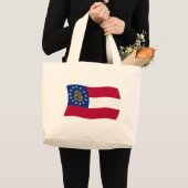 Sac fourre-tout du drapeau de Géorgie (Devant (produit))