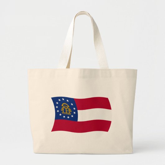 Sac fourre-tout du drapeau de Géorgie (Devant)