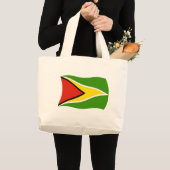 Sac fourre-tout du drapeau de Guyana (Devant (produit))