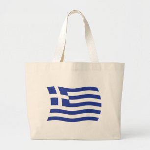 Sac fourre-tout du drapeau de la Grèce