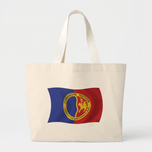 Sac fourre-tout du drapeau de la Nation Comanche (Devant)