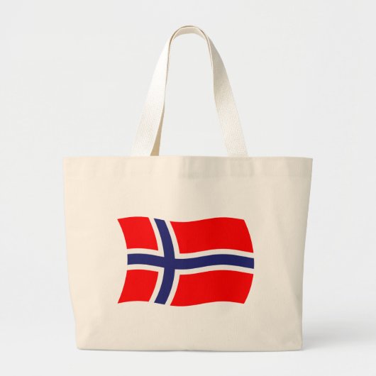 Sac fourre-tout du drapeau de la Norvège (Devant)