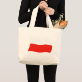 Sac fourre-tout du drapeau de la Pologne (Devant (produit))