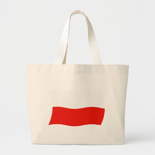 Sac fourre-tout du drapeau de la Pologne (Devant)