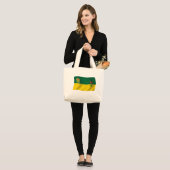 Sac fourre-tout du drapeau de la Saskatchewan (Devant (modèle))