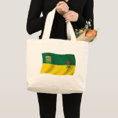 Sac fourre-tout du drapeau de la Saskatchewan (Devant (produit))