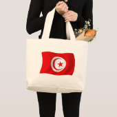 Sac fourre-tout du drapeau de la Tunisie (Devant (produit))