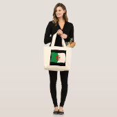 Sac fourre-tout du drapeau de l'Algérie (Devant (modèle))