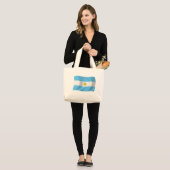 Sac fourre-tout du drapeau de l'Argentine (Devant (modèle))