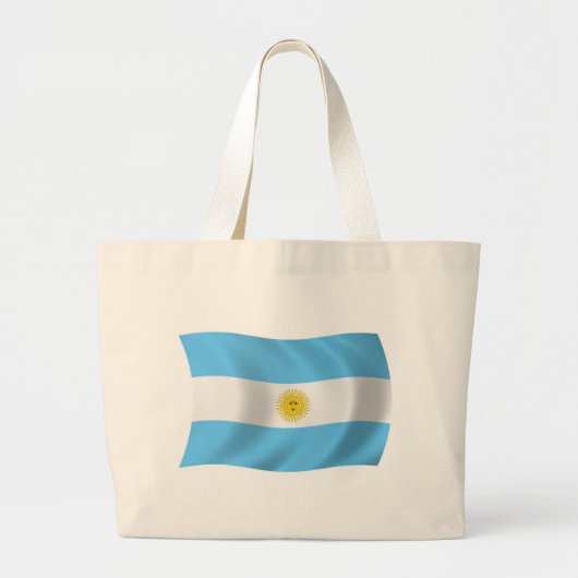 Sac fourre-tout du drapeau de l'Argentine (Devant)