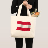 Sac fourre-tout du drapeau de l'Autriche (Devant (produit))