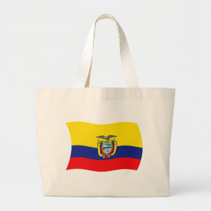 Sac fourre-tout du drapeau de l'Équateur