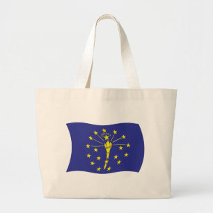Sac fourre-tout du drapeau de l'Indiana