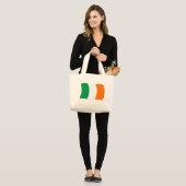 Sac fourre-tout du drapeau de l'Irlande (Devant (modèle))