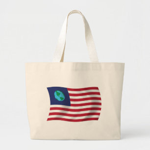 Sac fourre-tout du drapeau des États-Unis de la Te