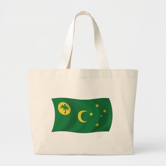 Sac fourre-tout du drapeau des îles Cocos (Devant)