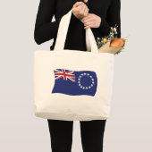Sac fourre-tout du drapeau des îles Cook (Devant (produit))