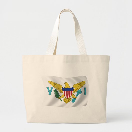 Sac fourre-tout du drapeau des Îles Vierges des Ét (Devant)